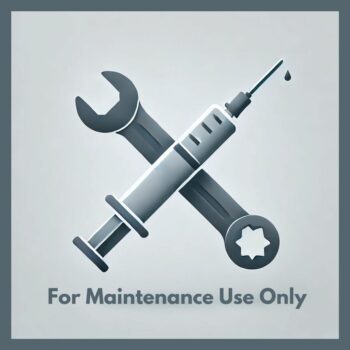 Maintenance Placeholder Spanner and Needle