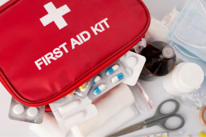 supplies for first aid kit